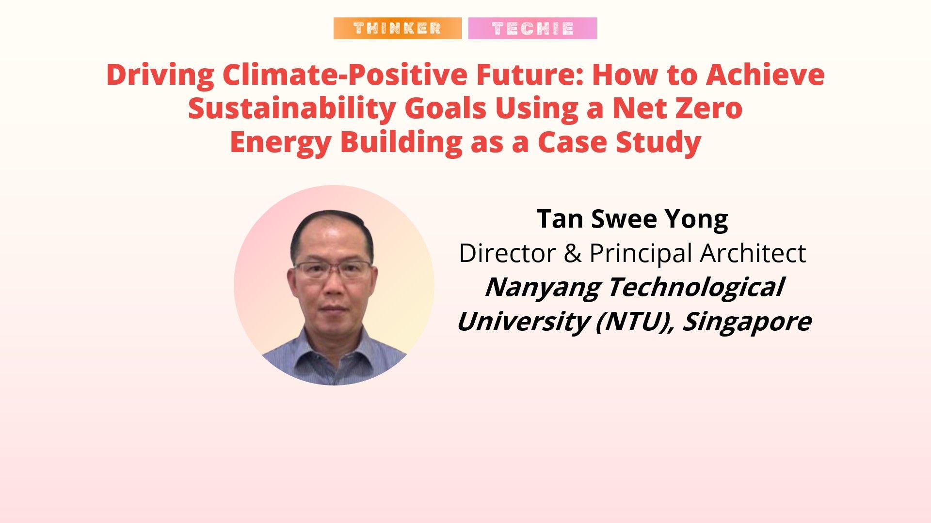 thumbnail for Presentation: Driving Climate-Positive Future: How to Achieve Sustainability Goals Using a Net Zero Energy Building as a Case Study